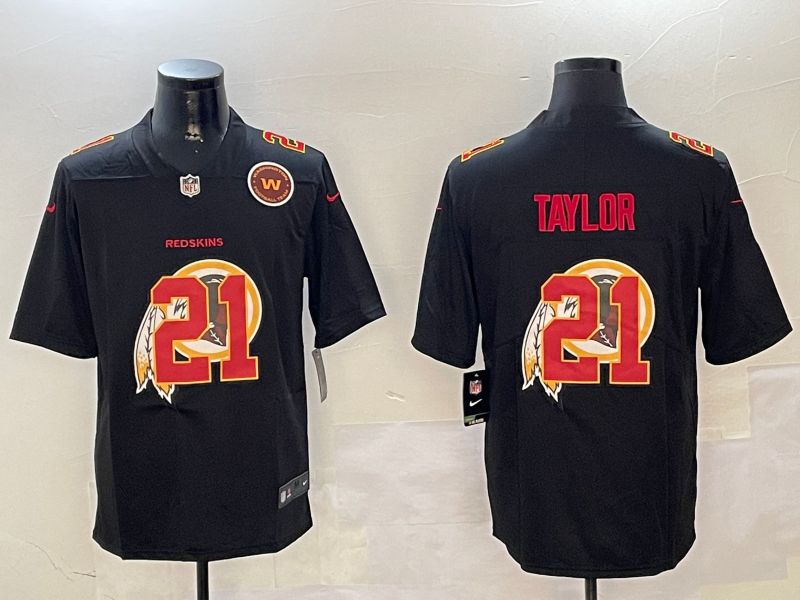 Men Washington Redskins #21 Taylor Black 2024 Nike Limited NFL Jersey style 01022->green bay packers->NFL Jersey